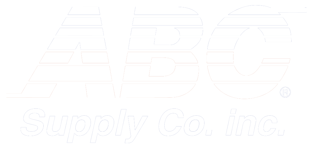 ABC Supply Logo white